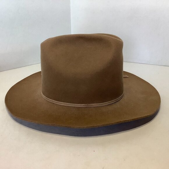 Studs DP Dorfman Pacific Company Western Cowboy Hat Brown - Picture 5 of 12